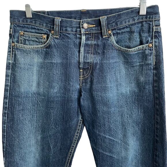 MNWKA men's slim fit button fly designer jeans. - Picture 3 of 11